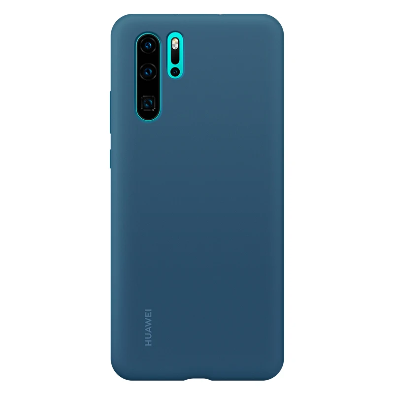 Оригинальный чехол для Huawei P30 Pro силиконовый с логотипом huawei P 30 Мягкий Роскошный