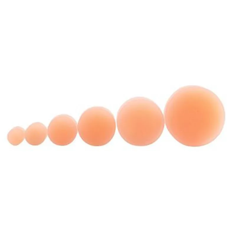 Pair Thin Silicone Ear Skin Ear Tunnels Soft Ear Plugs Gauges Earskin Earlets Flesh Expander