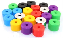 20 UNIDS Aplicable al nuevo jetta baolai disparan equipo magotan golf neumáticos tapa protectora de color rueda tornillo tuerca
