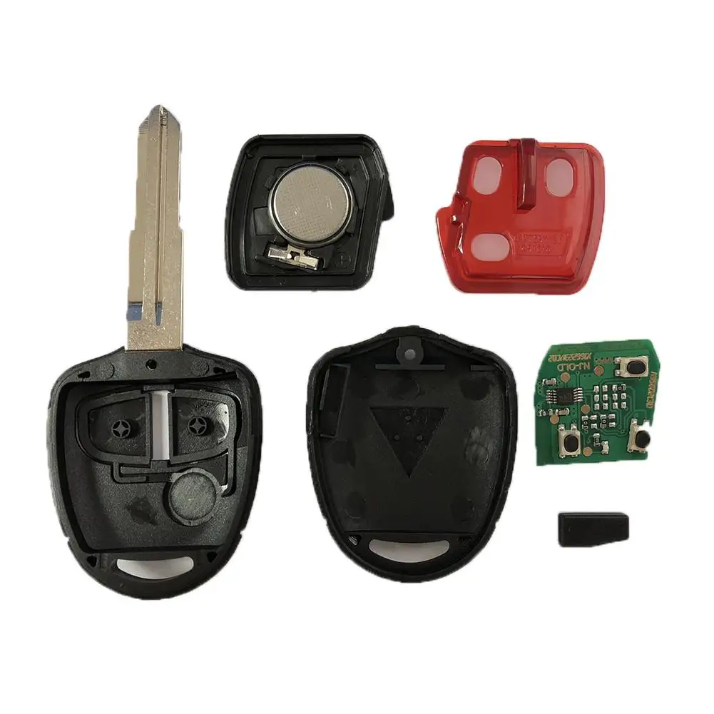 

2 Button Remote Key 433MHz ID46 Chips For Mitsubishi L200 Shogun Pajero Triton Key Fob Control