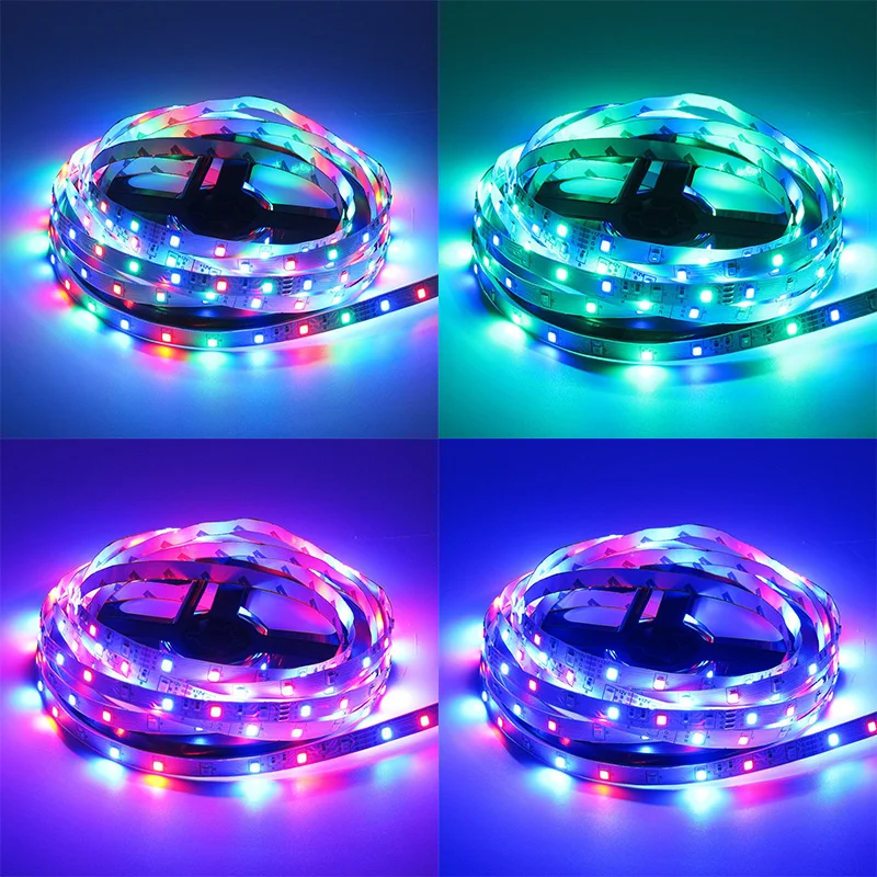 Гибкая СВЕТОДИОДНАЯ лента SMD 2835 5 м 10 12 В 60 светодиодов/м|led strip 12v|led striprgb led |