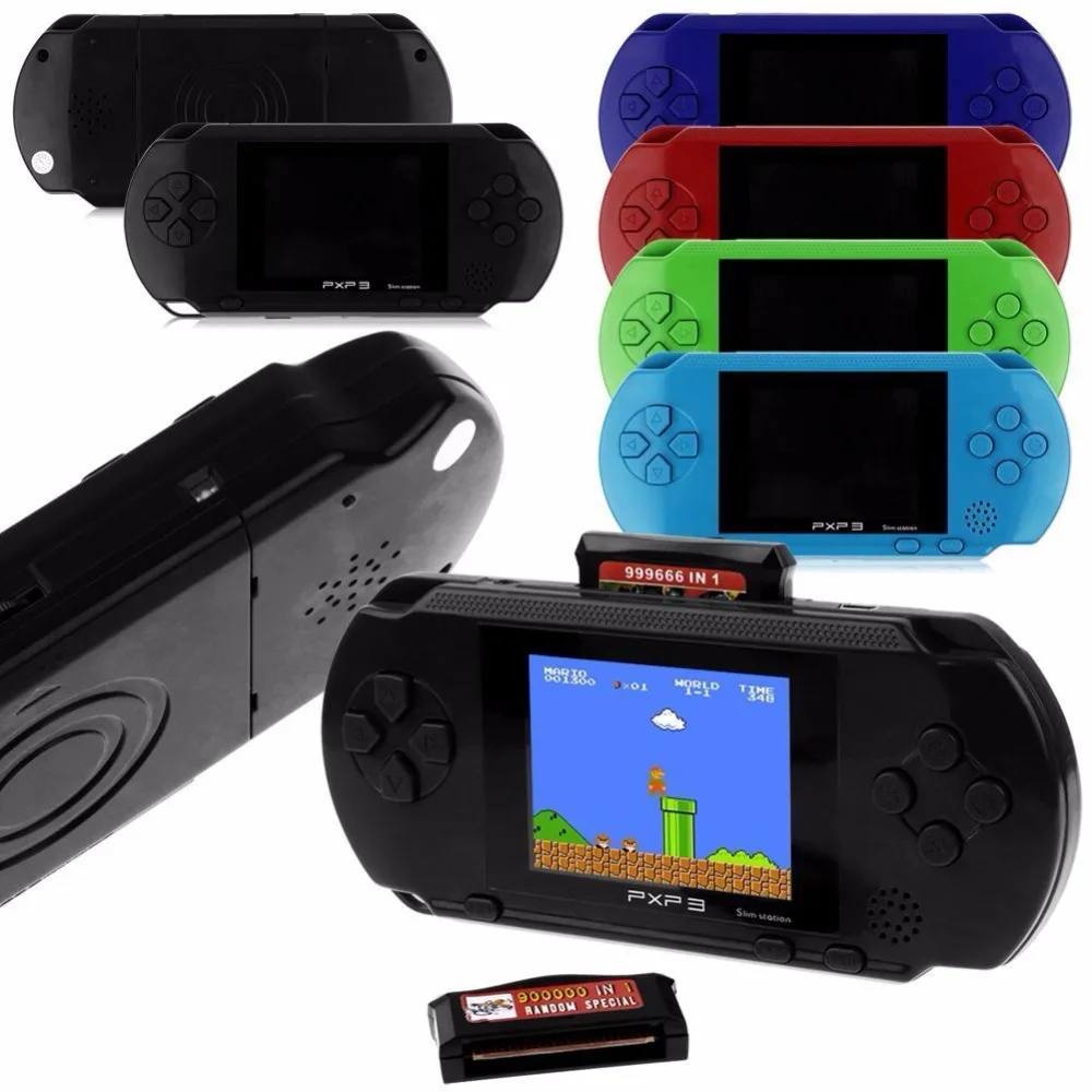 3 Inch 16 Bit PXP3 Slim Station font b Video b font font b Games b