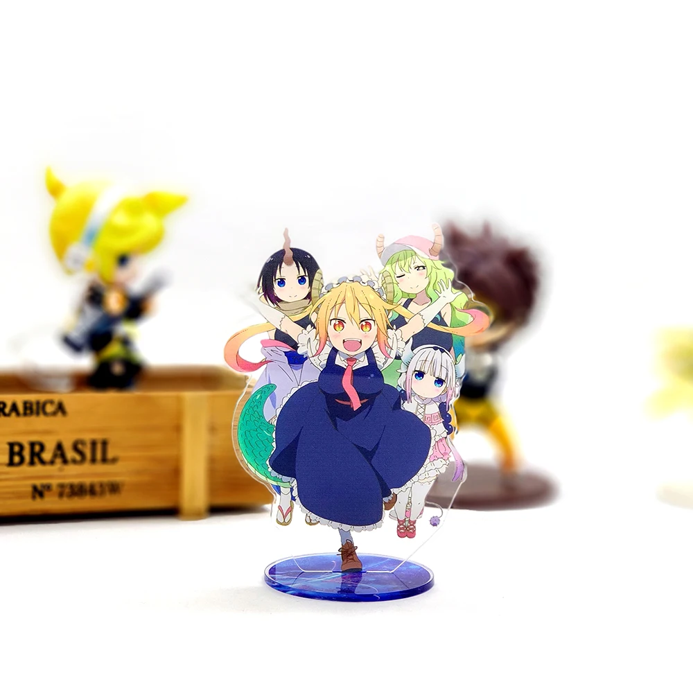 

Love Thank You Kobayashi-san Chi No Maid Dragon Miss Toru Kanna acrylic stand figure model plate holder cake topper ANIME