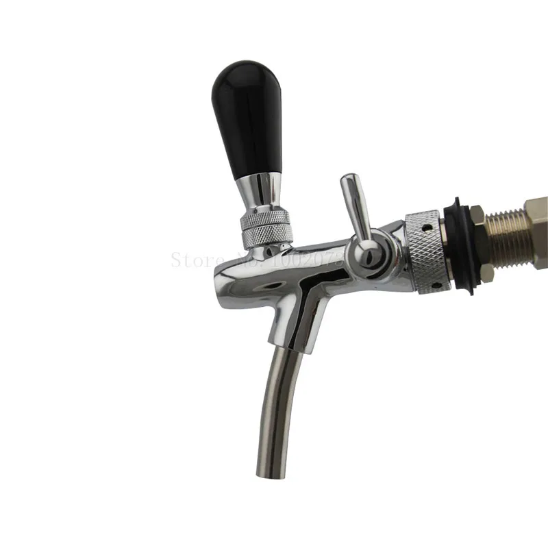 Adjustable Beer Tap With Stainless Steel Liquid Ball Lock Disconnect Home Brew Keg Tap Beverage Dispenser Beer Faucet (7)