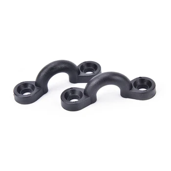 

10pcs Nylon Bungee Deck Loops Tie Down Pad Eye for Boat Kayak Deck Rigging Kit