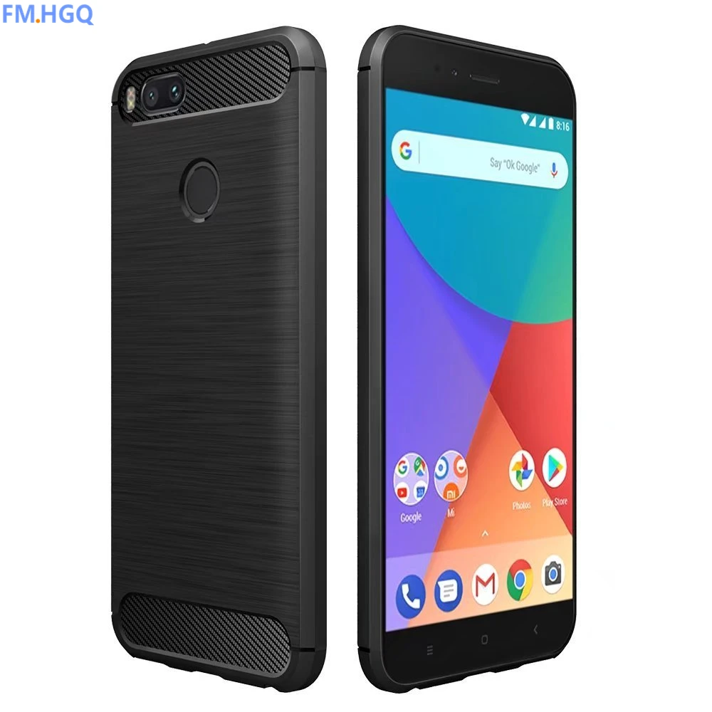 For Xiaomi Mi A1 Case Xiaomi Mi5x Case Carbon Fiber Soft Tpu Shockproof Cover Full Protector For Xiaomi Mi A1 Case Xiaomi Mi5x Case Carbon Fiber Soft Tpu Shockproof Cover Full Protector