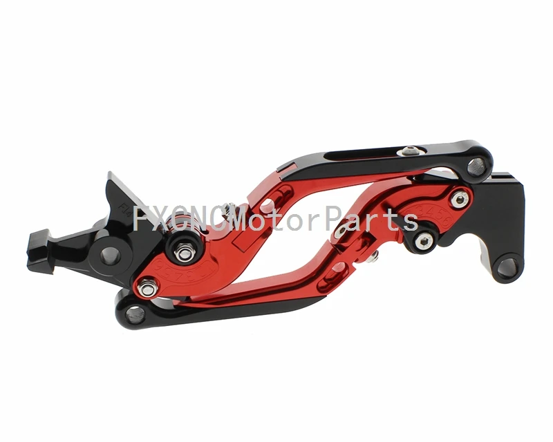 

CNC Extending Folding Clutch Brake Lever One Pair Red For Honda cmx 250 1986 Motorcycle Parts