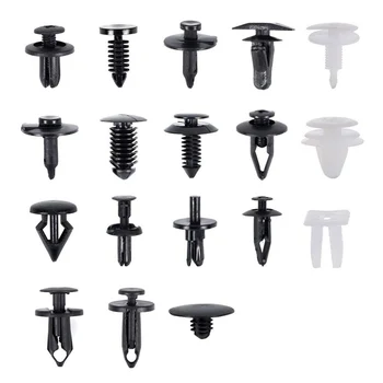 

Car Retainer Clips & Plastic Fasteners Kit Auto Push Pin Rivets Set Nylon Bumper Push-Type Retainer Fastener
