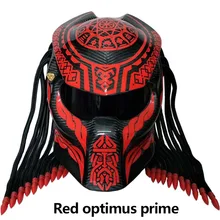 Capacete Personalizado  Predator Helmet Man Casco Moto