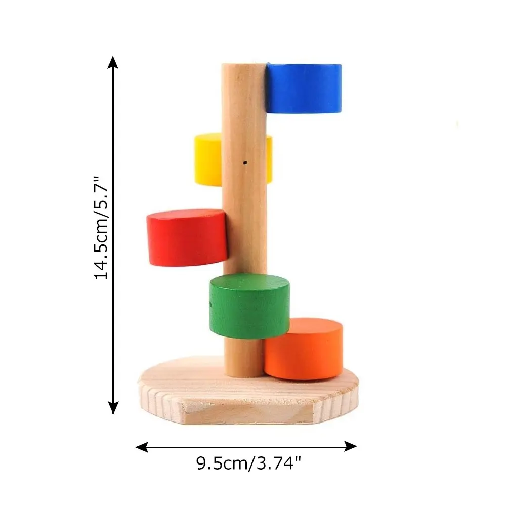 Домашнее животное крыса хомяки домашнее животное дерево ремесло хомяк игрушки поставки хомяк прыжки скалолазание лестница Seesaw деревянная масштабная лестница игра игрушка