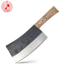 DENGJIA, китайский традиционный ручной ковки, кухонный нож, нож для резки костей, острый и прочный нож шеф-повара, экономичная ручка