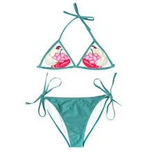 Женский костюм для серфинга с цветочным принтом,, популярный пляжный костюм из двух предметов, женские сексуальные колготки большого размера без стальной поддержки