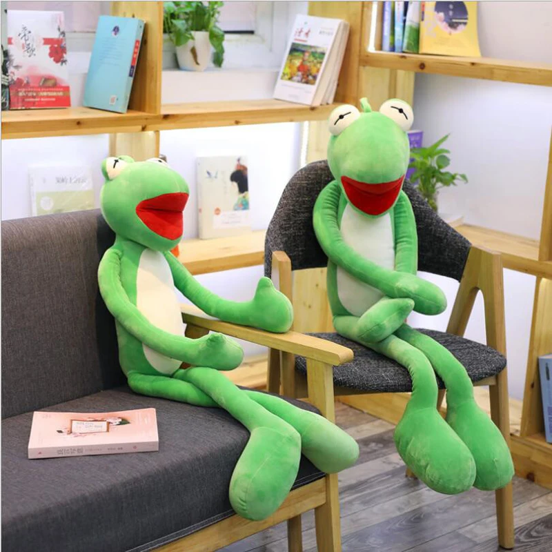 

New Style Creative Cute Frog Short Plush Toys Stuffed Animal Doll Toy Soft Plush Pillow Children Birthday Gifts
