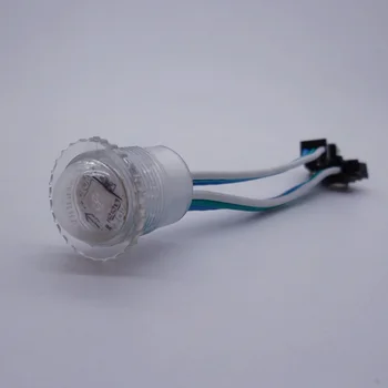 

Diameter 16mm WS2811 LED Pixel String Digital Color Module Light DC5V Waterproof IP68 5050 SMD RGB LED Module lights source