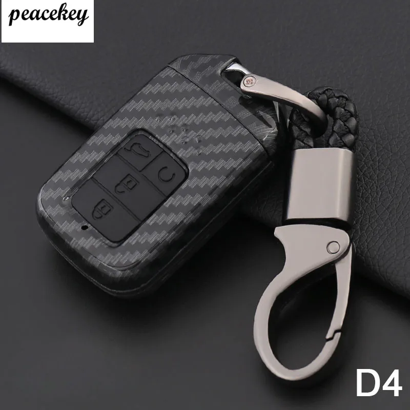 

Carbon Fiber Car key cover case holder protect for Honda 2016 2017 CRV Pilot Accord Civic Fit Freed keyless entry car styling