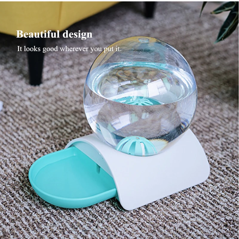 Skup Nowy Bubble automatyczne poidło dla zwierząt domowych kot butelka wody miska dla psa pojemnik na jedzenie dla zwierząt interaktywny dozownik do wody do karmienia