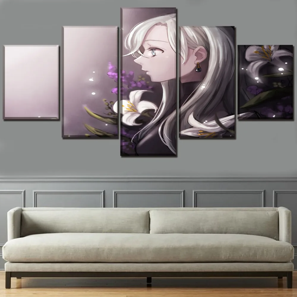 

Modular Prints Painting Canvas Poster 5 Pieces The Seven Deadly Sins Elizabeth Wall Art Home Decor Pictures Living Room Frame