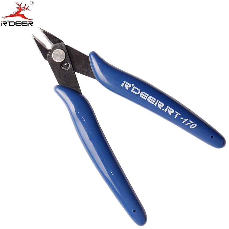 RDEER 5''/125mm Electronic Pliers Industry Level Diagonal Pliers Side
