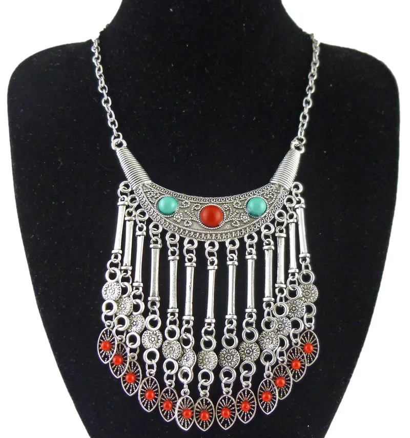 Женское ожерелье с подвеской в этническом стиле|jewelry maker|jewelry pendant necklacejewelry making