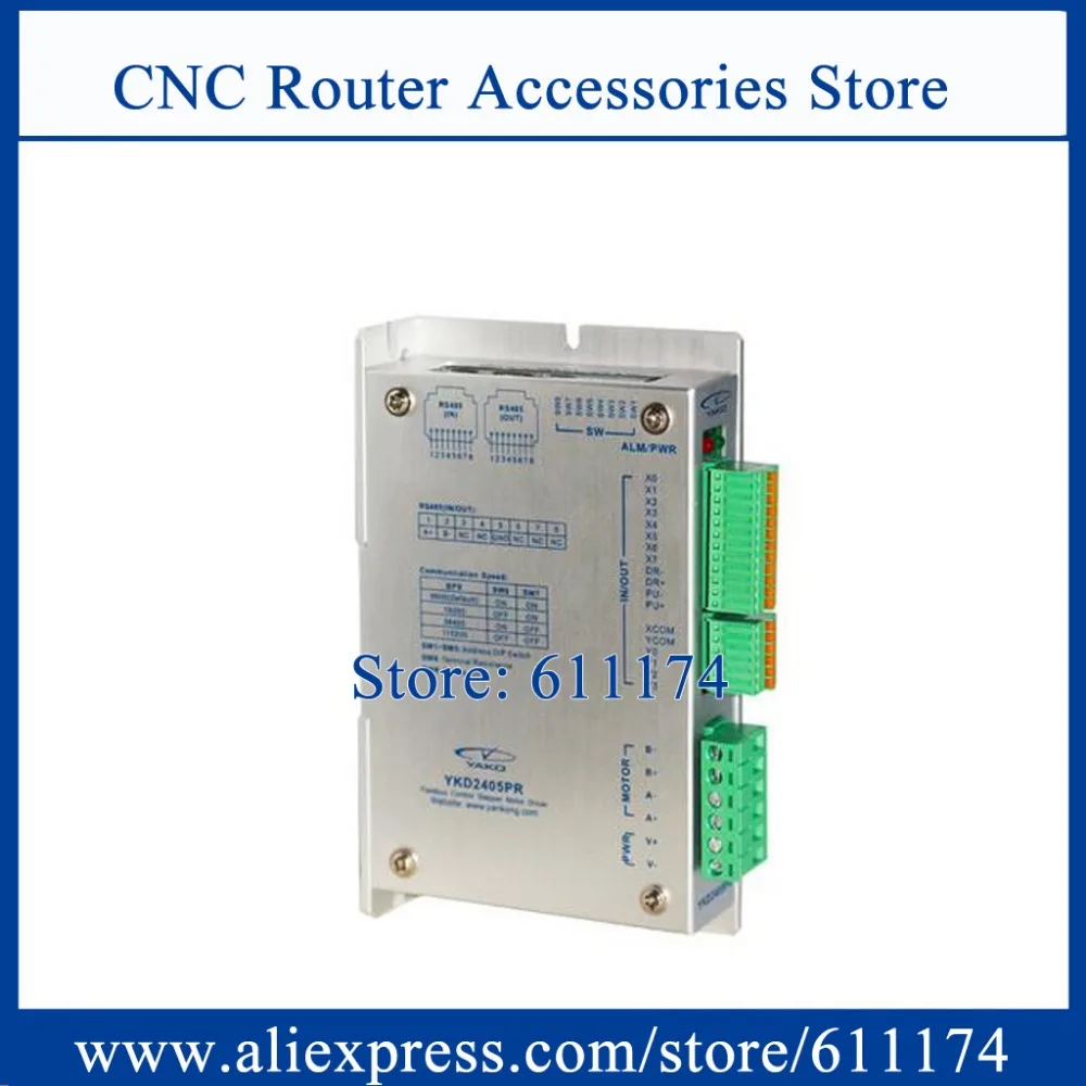 

Origin YAKO Stepper Motor driver YKD2405R Digital step driver Motor drive adopt RS485, Support standard MODBUS-RTU
