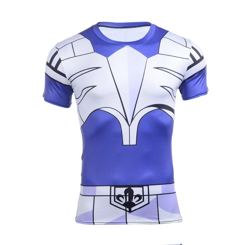 

Dragon Ball T Shirt Men Summer Dragon Ball Z super son goku Slim Fit Cosplay 3D T-Shirts vegeta Tshirt Homme