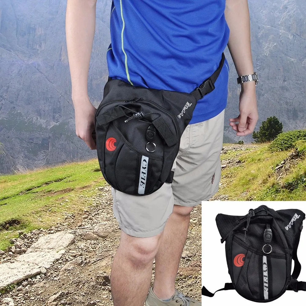 Waist Bag Motorcycle for Men Fanny Pack Leg Pouch Bike Fishing Packs