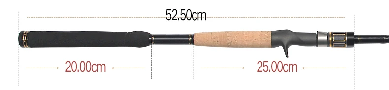 Spinpoler 2.1m 7' FULL FUJI PARTS Casting Type Fishing Rod Lure Weight 7-30g Super Power High Carbon Saltwater Beach Casting Rod  (5)