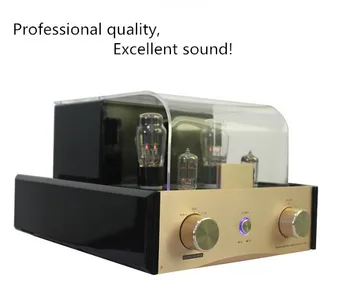 

latest Top quality 2.0CH Hifi vacuum tube amplifier stereo tube amp high powerful tube amplifier 38x2W