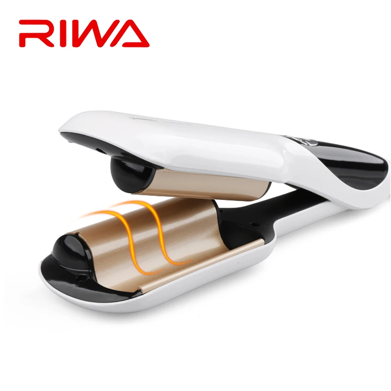 

RIWA Electric Curlers Quick Styling Tool Anion LCD Automatic Curling Hair Styler Iron Lady curling iron Z6