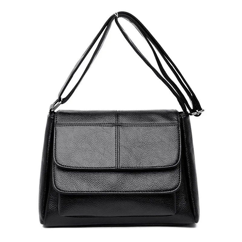 

Women Messenger Bag Female Shoulder Bag High Quality PU Leather Girls Elegant Shopping Bag Women Crossbody Bag 2019 New Fashion