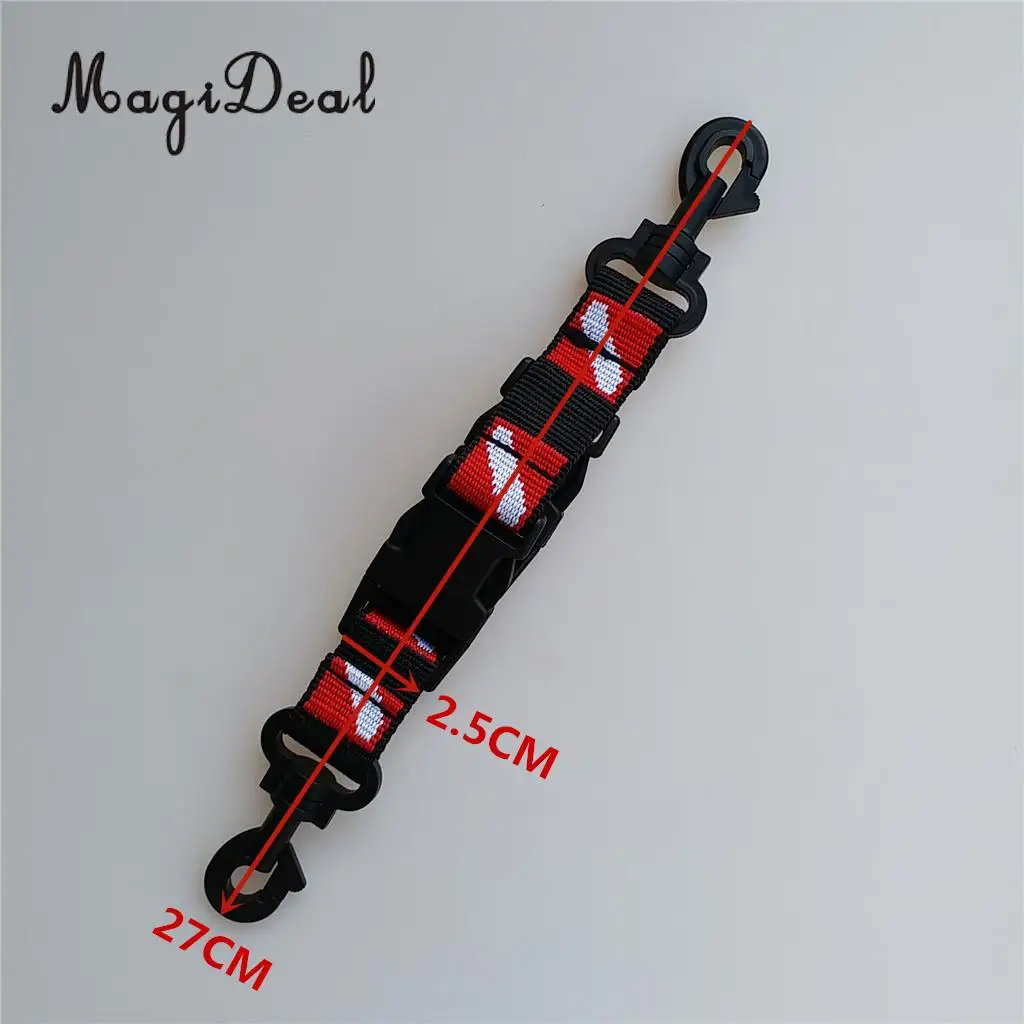MagiDeal Universal Dive Flag Scuba Diving Gear Accessories Keeper Holder Lanyard & Safety Clip Equipment
