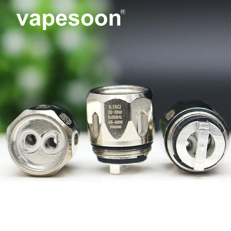 VapeSoon Electronce сигарета катушки голову GT2 GT4 GT6 GT8 катушки подходят SWAG Мститель NRG распылитель танк оптом 50 шт./лот