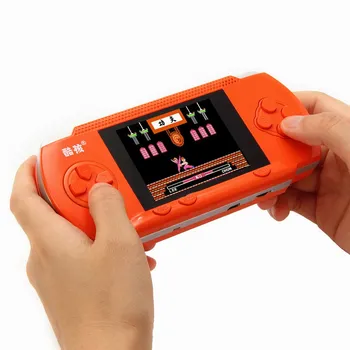 

Coolboy RS-2A Handheld Game Players 3.2" Video Game console for kids 300 Classical Game Support External handle