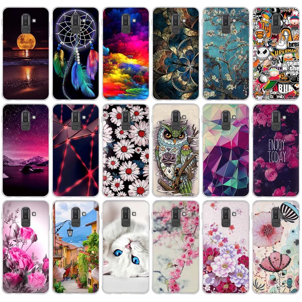 

for Samsung Galaxy J8 2018 Case Cover Soft Silicone for Samsung Galaxy J8 2018 Cover TPU Bag Case for Samsung J8 2018 Phone Case
