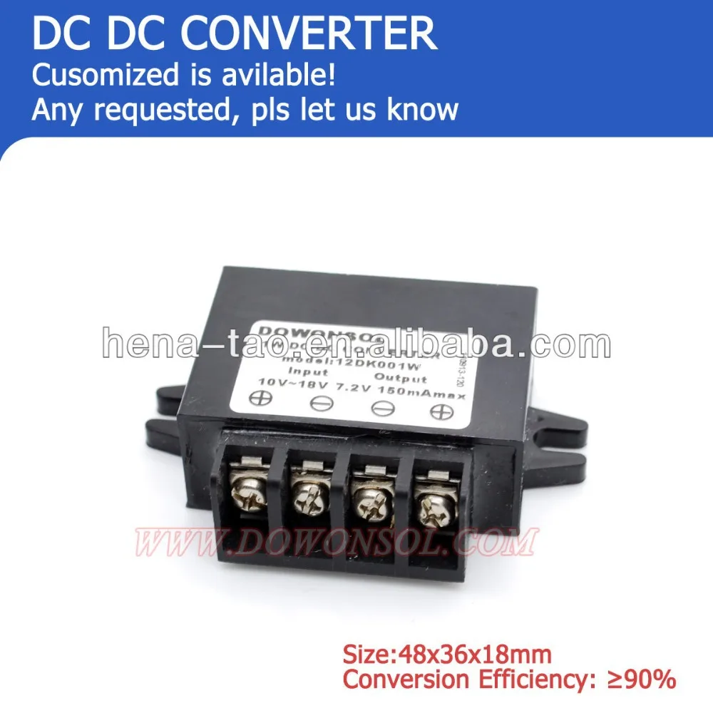 HOT SALE !!!DC DC Boost converter 12V to 19V 4A 76W for car LED screen