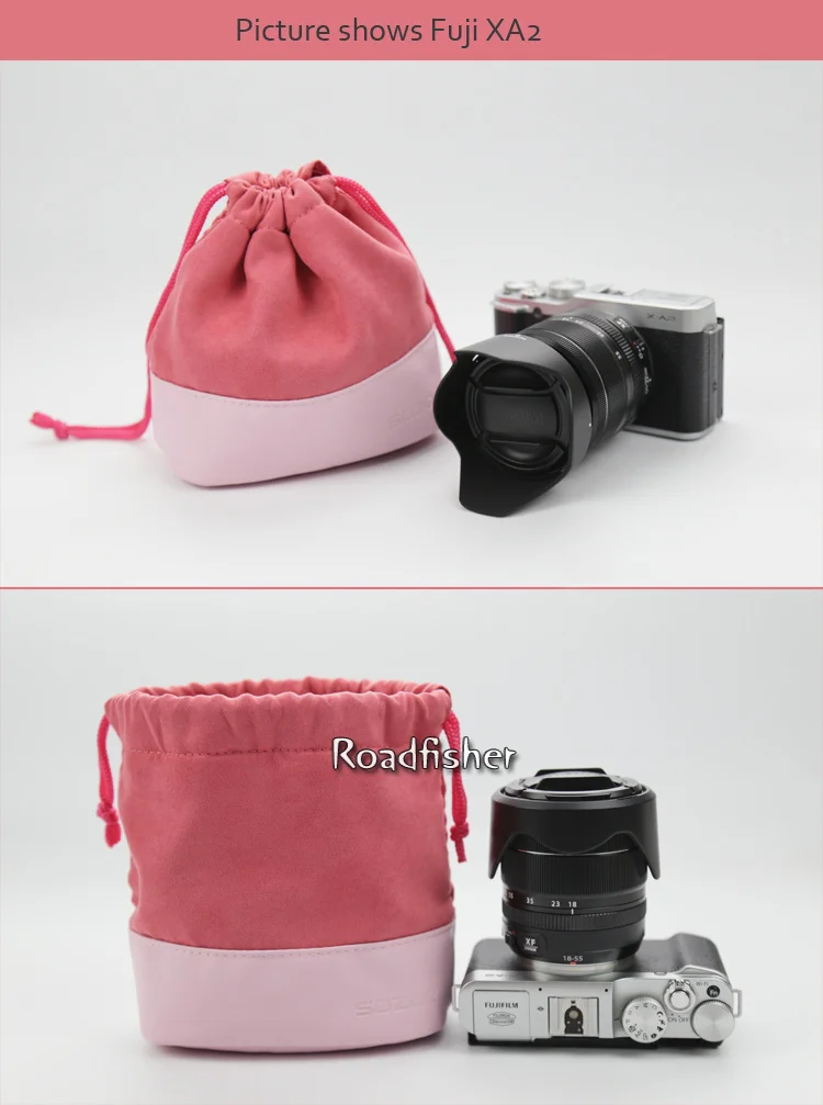 Camera storage pocket pouch bag 12