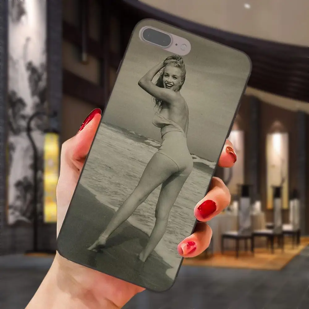 Мэрилин Монро Pin Up Pinup девушка для Galaxy C5 C7 J1 J2 J3 J330 J5 J6 J7 J730 2017 Ace Core Duo Max Mini Plus Prime