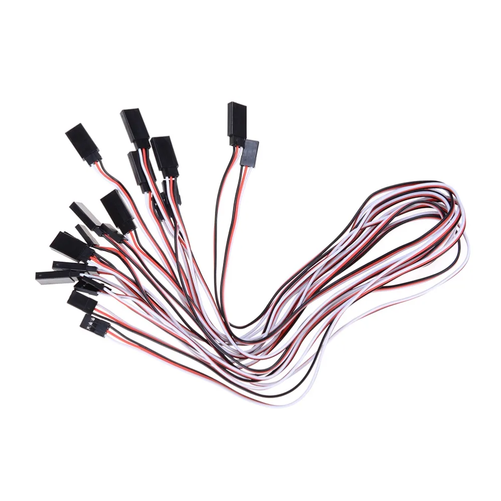 New-10Pcs-500mm-Extension-Male-to-Female-Servo-Wire-Lead-Cable-For-RC-Futaba-JR-50cm (3)