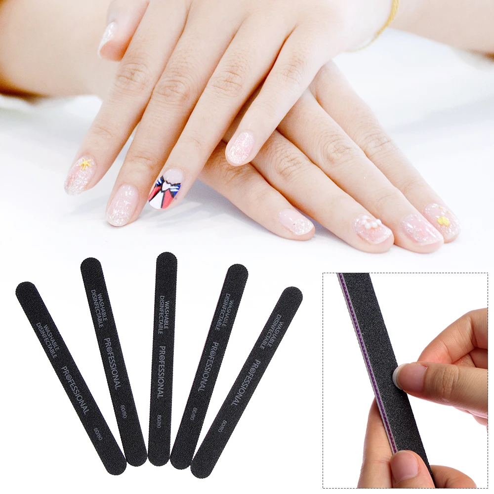 

1PC Nail File Sanding Buffer Set 80/100/180/240 Sandpaper Nail Art Files Pedicure Manicure Professional Nail Care Beauty Tools