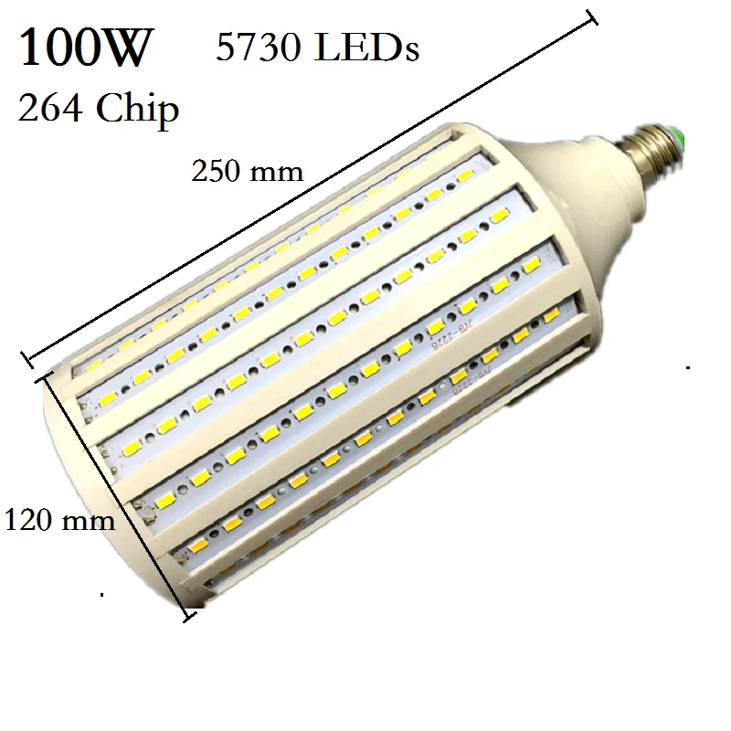 Lâmpadas de Iluminação Nova 40 w 50 w 60 w 80 w 100 w Lâmpada Led E27 B22 E40 E26 110 v 220 v Milho Lustre Pendente Lampada Teto Spot Luz 13 Novo 40 w 50 60 80 100