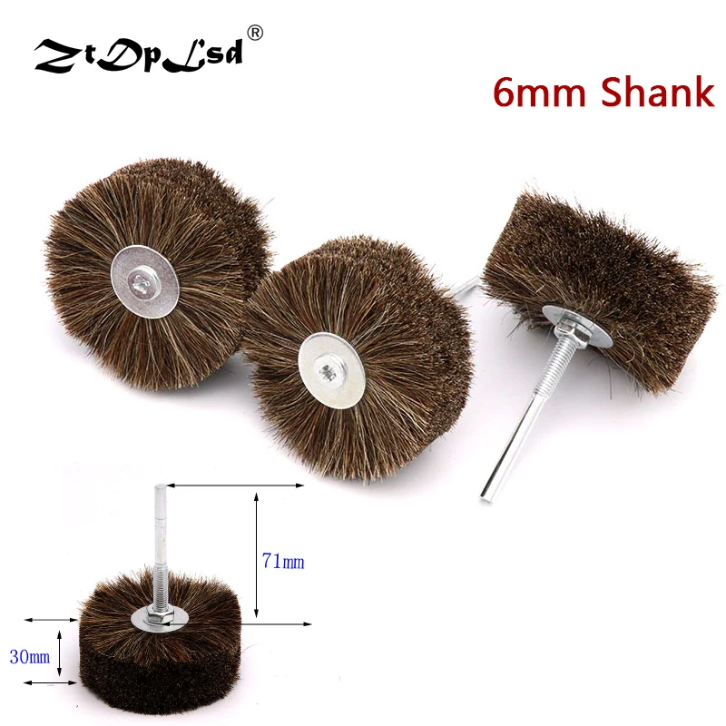 ZtDpLsd 1X Ngựa Tóc Bàn Chải Bánh Xe Mài Mòn Dây Mài Hoa Đầu Chế Biến Gỗ Đánh Bóng Băng Ghế Dự Bị Máy Xay Cho Đồ Nội Thất Gỗ Đuôi|Dụng Cụ Mài| - AliExpress