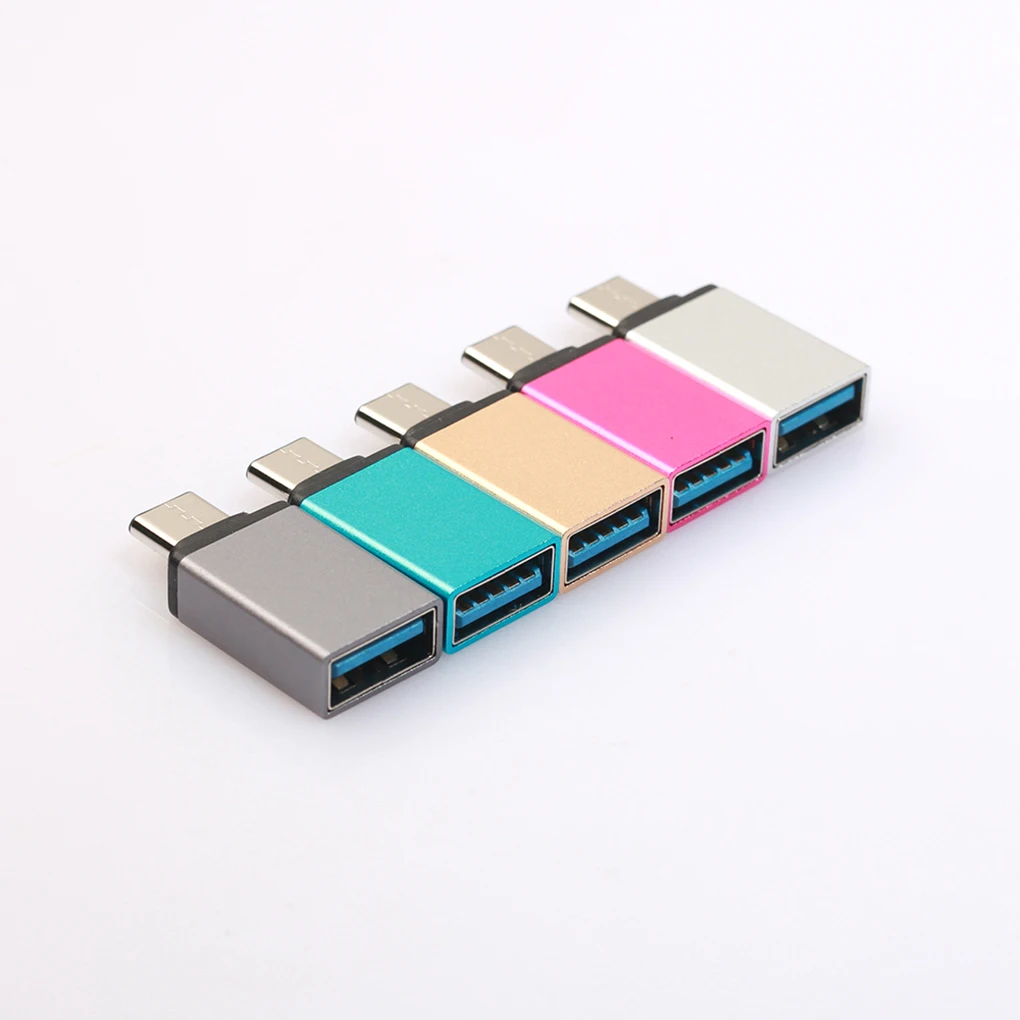 

New Arrival Metal Type C Adapter USB C Male to USB 3.0 Female OTG Charging Converter Replacement for Samsung