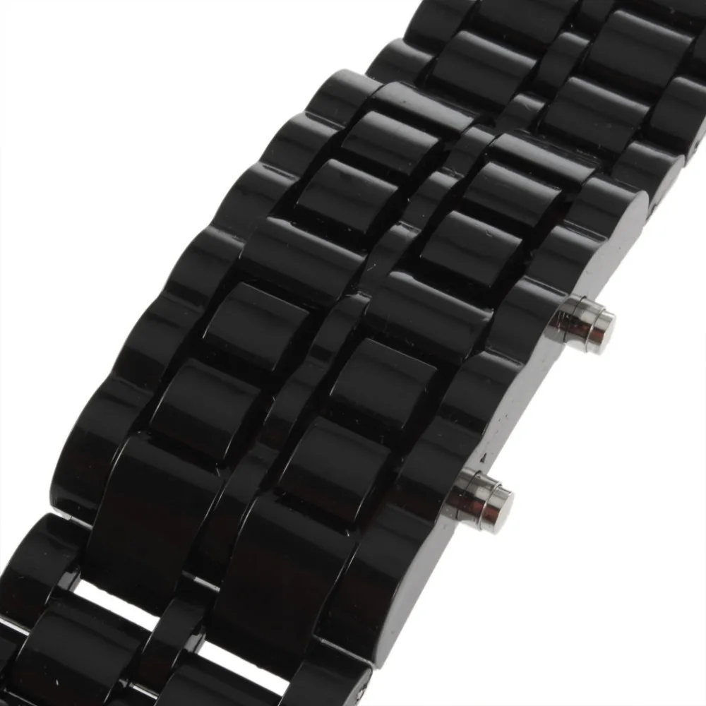 OUTAD мужские и женские цифровые часы Lava Iron Samurai пластиковый светодиодный браслет наручные часы спортивный стиль Relogio