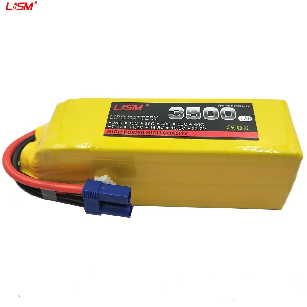 

Li-po BatteryNew battery 6S 22.2V 3500mAh 60C RC LiPo battery For RC Airplane Drone Quadcopter recharge battery 6s NEW #30B51