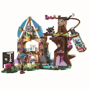 

New Elves Elvendale School of Dragons Building Blocks Kits For Girl Kids Model Toys Compatible With Lego 41173 Best Gift