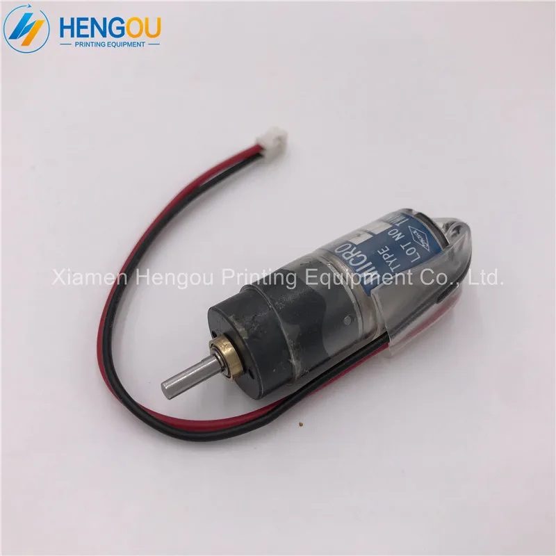 

DHL free shipping 5 Pieces Ryobi motor JP16-12V-62.66 Ryobi ink key motor fountain motor offset printing machine parts