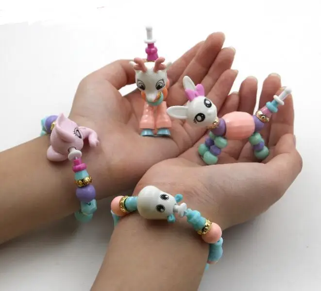 

2019 NEW Cartoon Changeable Chain-shaped Magic Trick Toys Gift for Girl Children