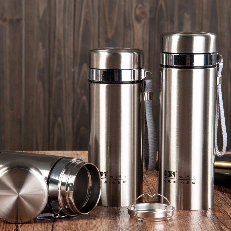 Travel Thermos Kettle Thermal Insulation Cups Stainless Steel Vacuum