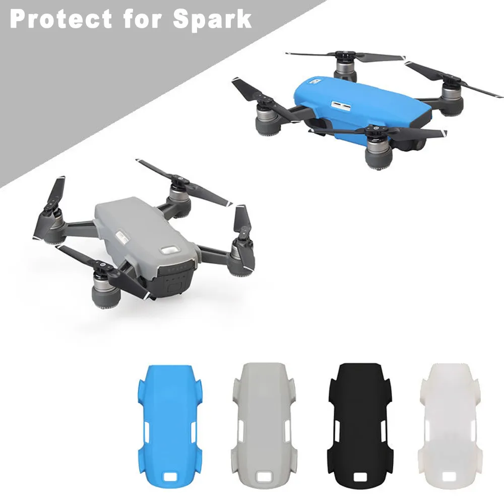 Для DJI SPARK Body силиконовый чехол Защитная крышка прочные защитные аксессуары Прямая поставка 0801