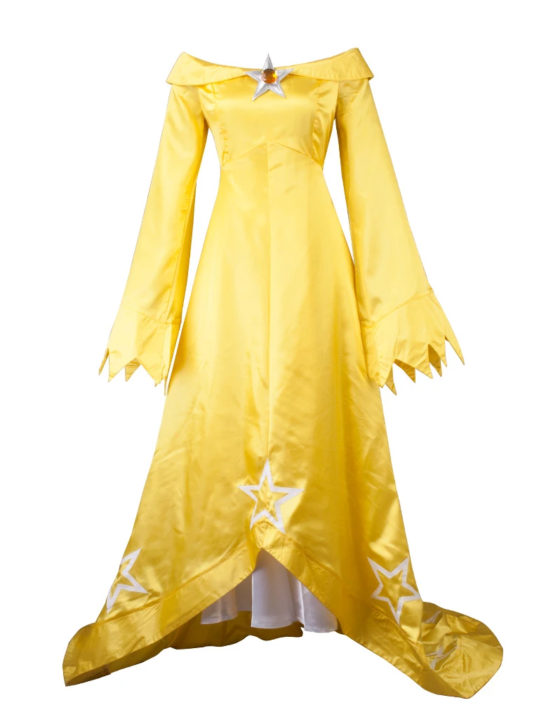 スーパーマリオギャラクシー Wii U Rosalina Luma 淡黄色バージョンコスプレ衣装 Mp Cosplay Costume Costumes Yellowcostume Costume Aliexpress